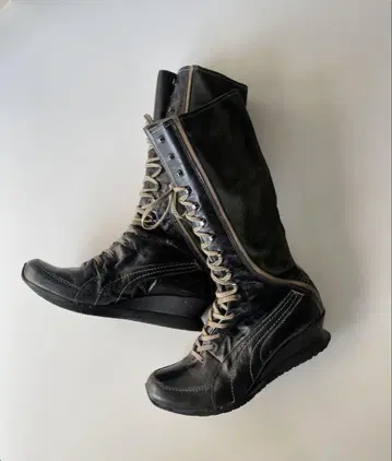 Puma Leather Lace Up Boots
