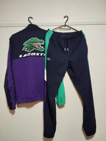 LACOSTE 컬러 블록 저지