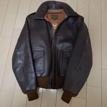 리얼 맥코이 Type A-2 가죽 자켓 34