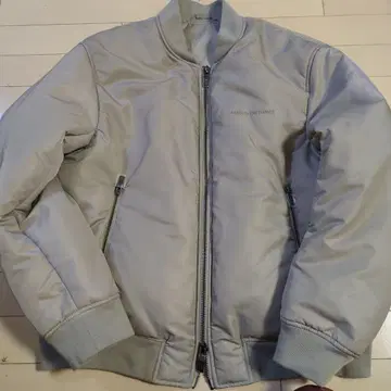 ARMANI EXCHANGE 그레이 MA-1 봄버 자켓