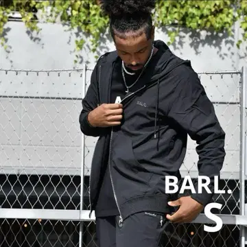 택 포함 새상품 BALR. 보라 후드티 S 블랙 후디 집업