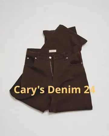 todayful Cary's Denim 브라운 24