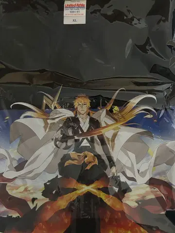 10주년 기념 BLEACH Brave Souls 쿠로사키 이치고 T셔츠