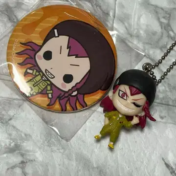 좌우전화일 캔뱃지 키링 세트