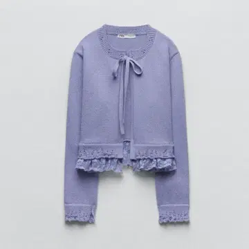 ZARA 니트 가디건 상의 세트