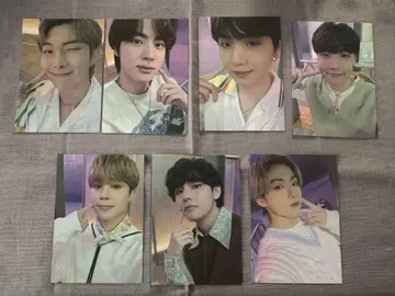 BTS 소우주 파자마 부속 트레이딩 카드