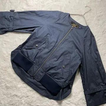 [ F ] ijiit 이지트 집업 블루종 네이비 계열 새상품급