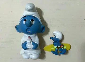 스머프 소프트 비닐 빈티지 80년대 12cm
