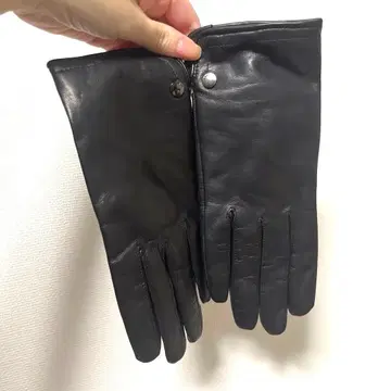 JILLSTUART 가죽 장갑 블랙