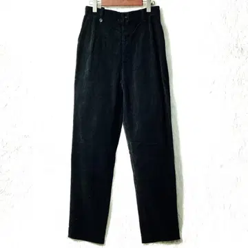DRIES VAN NOTEN 90s 코듀로이 팬츠 하이웨스트 블랙 46