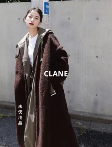 미사용품 CLANE MILITARY LAYER BOA COAT