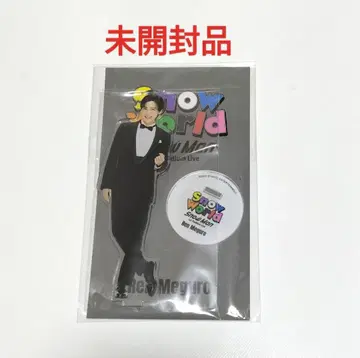 SnowMan 메구로 렌 아크릴 스탠드 Snow World 미개봉품