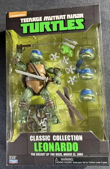 뮤턴트 닌자 터틀즈 6인치 피규어 4체 세트