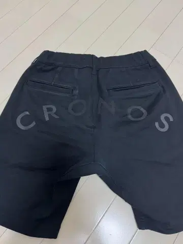 CRONOS 블랙 숏팬츠