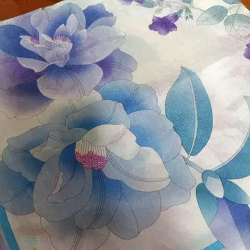 Leonard 실크 손수건 대형 택 포함 57 x 57 새상품급
