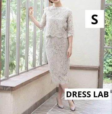 DRESS LAB 드레스 전체 레이스 상의 & 펜슬 스커트