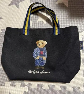폴로베어 토트백 블랙