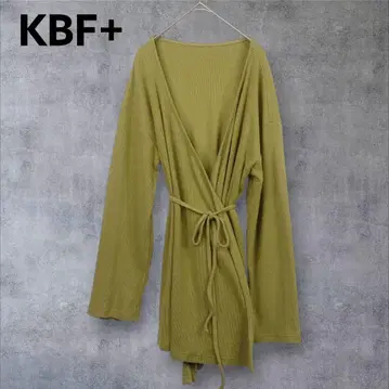 KBF+ 카슈쿨풍 가디건 겉옷 코튼 100 카키