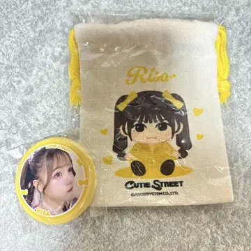 CUTIE STREET 후루사와 리사 랜덤 캡슐 미니 복조리 캔뱃지