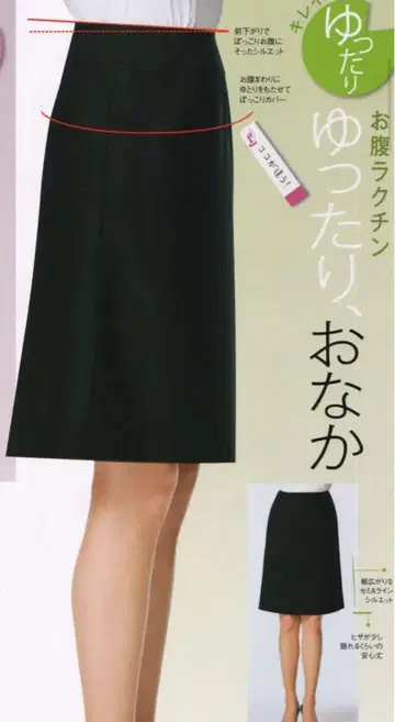 셀러리 A라인 스커트 1개 15호 올 시즌 블랙