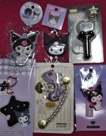 쿠로미 스트랩 키링 거울 마이파치룬 응원봉 모양 마스코트