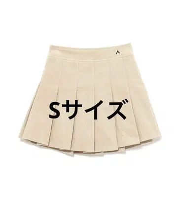 andmary 아만다 플리츠 스커트 베이지 S