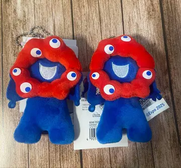 [ 2개 세트 ] 오사카 간사이 만박 미야쿠미야쿠 쁘띠 마스코트 키체인
