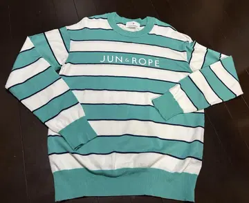 JUN & ROPE 스트라이프 스웨터