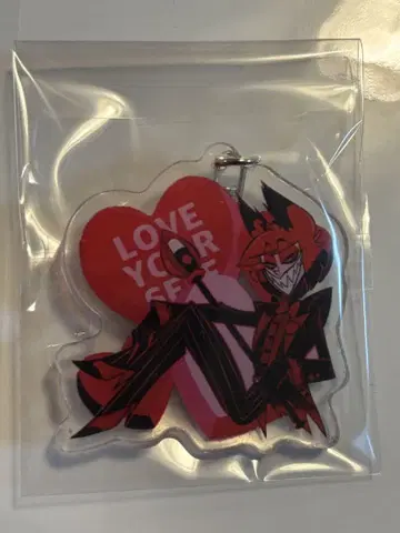 하즈빈 호텔 Hazbinhotel 아크릴 키링 알래스터