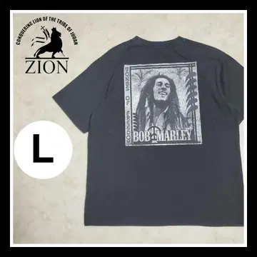 ZION BOB MARLEY 밥 말리 티셔츠 L 새상품