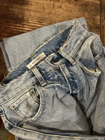 moussy 하이웨스트 스트레이트 데님 24