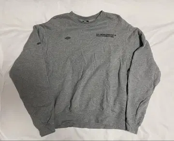 PUBLUX UMBRO 별주 사이드 자수 맨투맨