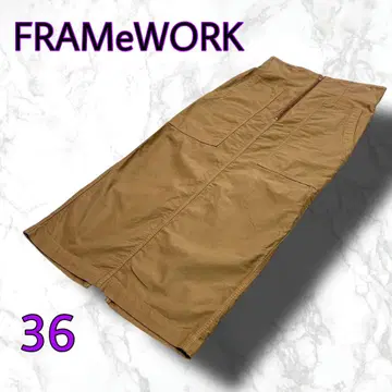 FRAMeWORK 프레임워크 롱 스커트 프론트 포켓 36