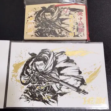 골든 카무이 먹그림 그림 말 엽서 오가타 햐쿠노스케 TSUTAYA