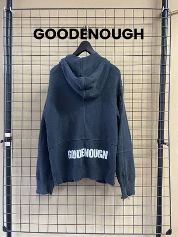 GOODENOUGH 굿이너프 2001 GDEH 니트 후디 후드티