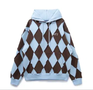 BoTT Patchwork Hoodie 후드티 L 사이즈