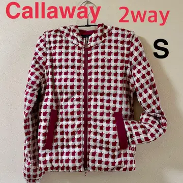 CALLAWAY 여성용 하운드투스 다운 자켓 2way 사이즈 S