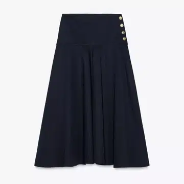 ZARA ZW COLLECTION 새시 버튼 스커트