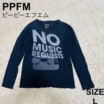 레어 PPFM  NO MUSIC REQUESTS 롱T L