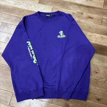 XLARGE 보라색 트레이닝복 XL