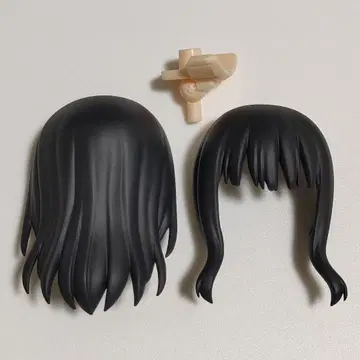 넨도로이드 이노우에 타키나 머리카락 부품 블랙 롱 헤어