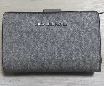 [새상품급] MICHAEL KORS 그레이 접이식 지갑