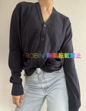 2023AW CABaN 코튼 캐시미어 스트레치 가디건