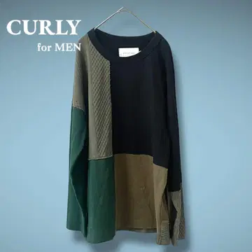 컬리 ADDINGTON LS CN TEE 하이 게이지 자카드 니트 M