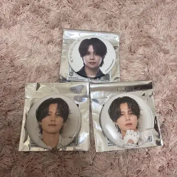 후지마키 쿄스케 캔뱃지 3개 세트