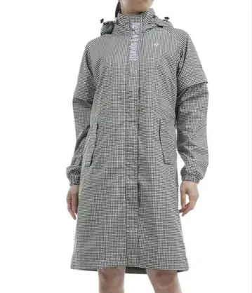 le coq sportif 여성용 레인코트 무릎 기장 LL