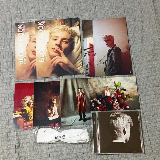 트로이시반 BLOOM 박스세트 CD 앨범 +친필싸인 등 굿즈