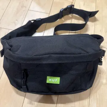 HUF 바디백 힙색 블랙