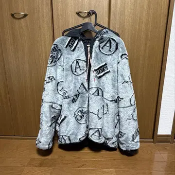 aries 후드티 리버서블 퍼