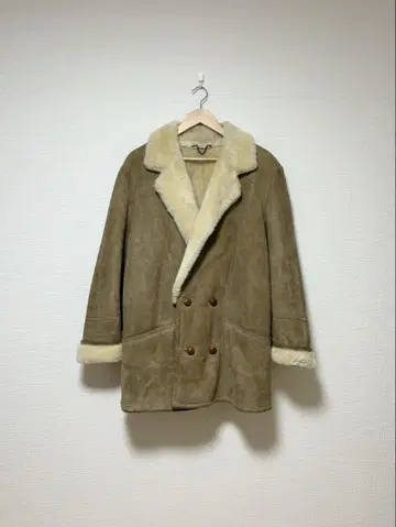 레어 빈티지 80s 90s 더블 리얼 무스탕 자켓